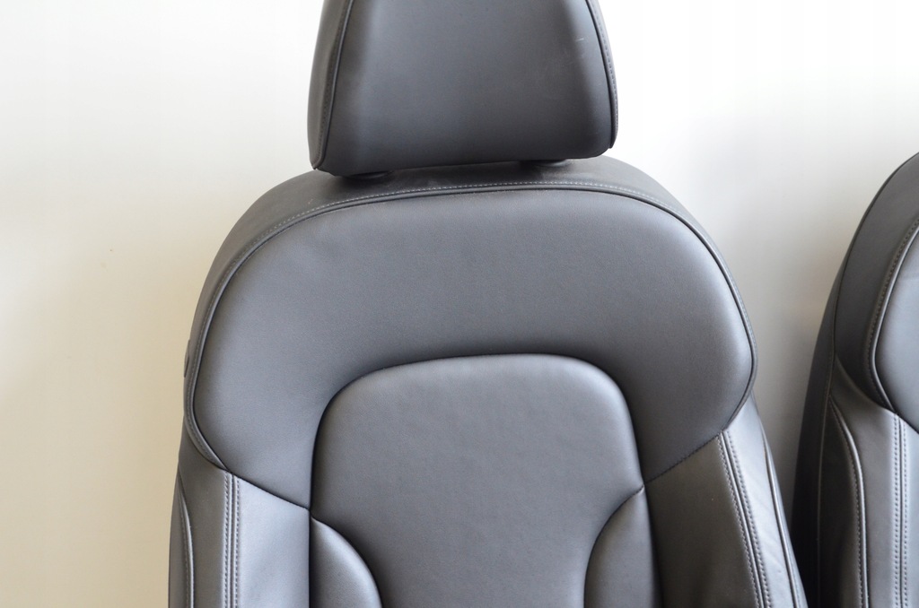 фото №10, Audi q5 8r комплект сидений czarna кожа