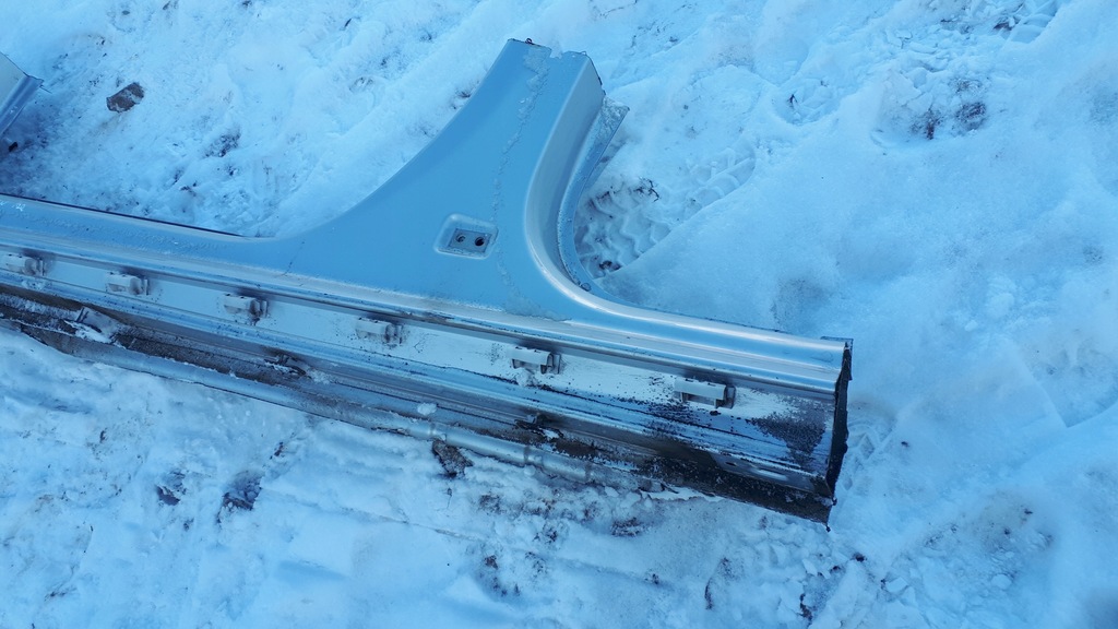 фото №7, A6 c7 4g поріг обшивка поріг блок двигуна лівий lx7w