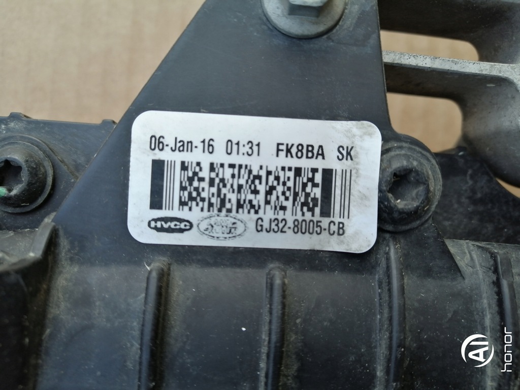 фото №16, Комплект радіатор вентилятор gj32-8k230-ab land rover evoque 2.0d 16r
