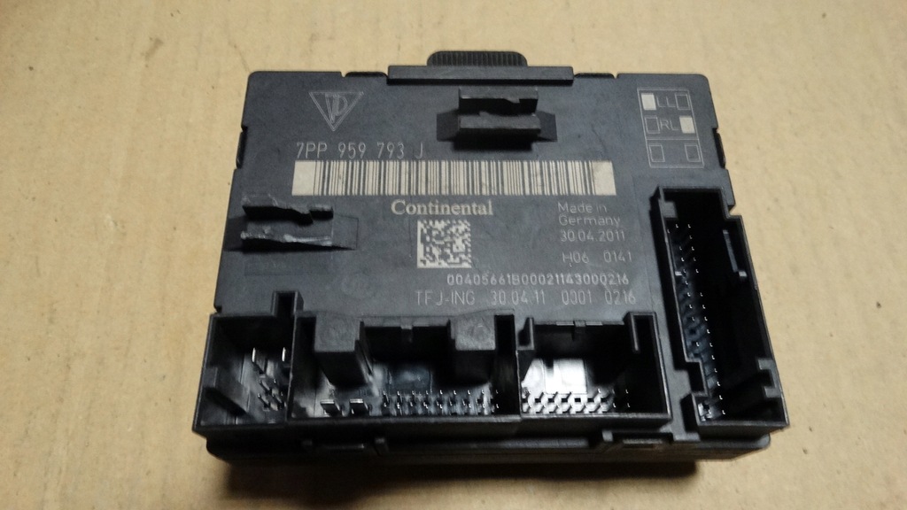 фото №1, Idealny модуль блок управления дверь porsche 1 9