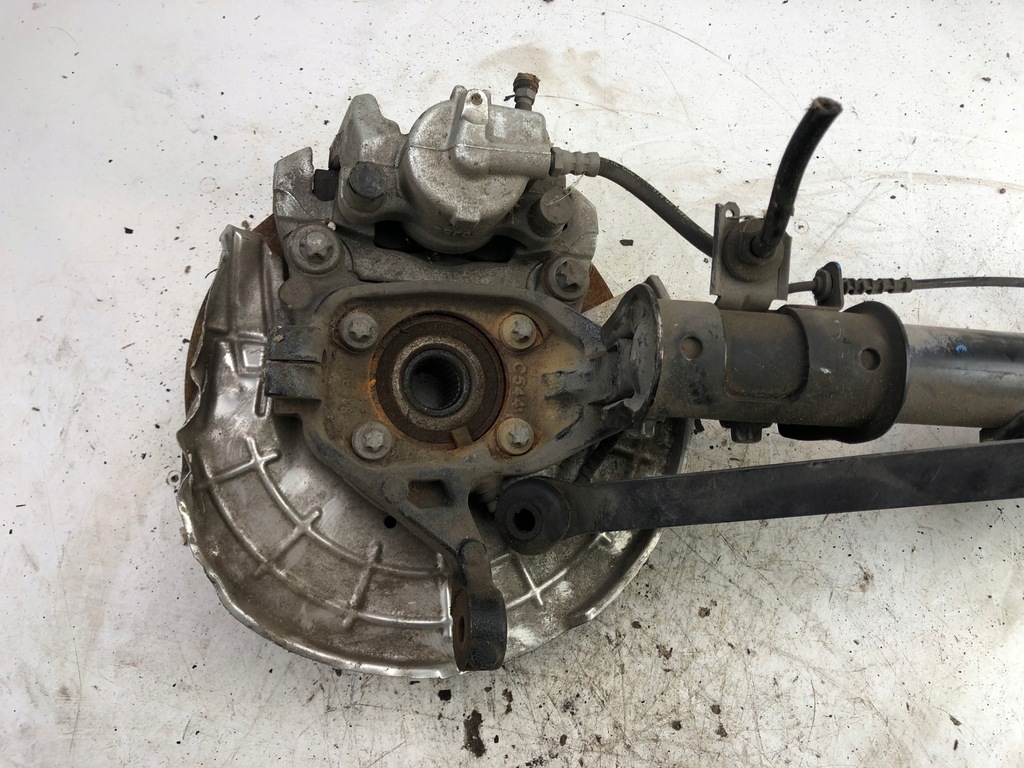 фото №8, Fiat 500x амортизационная стойка поворотный кулак правый перед