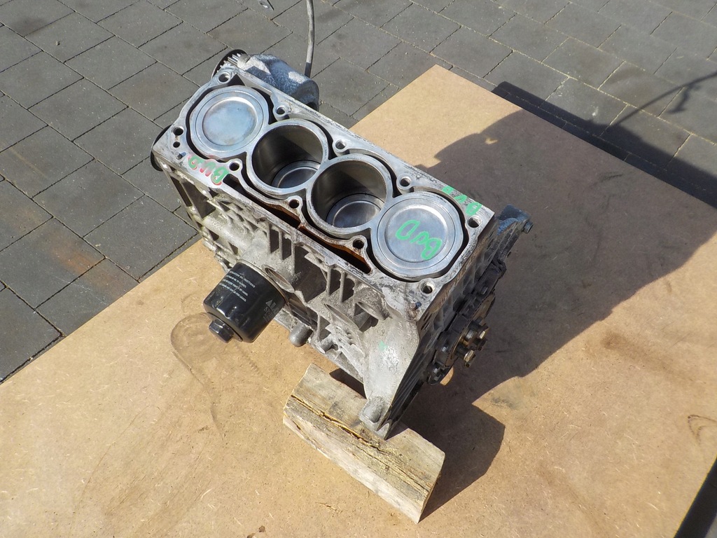 фото №9, Polo 9n golf v 1.4 16v 80km bud блок dół двигателя kompletny