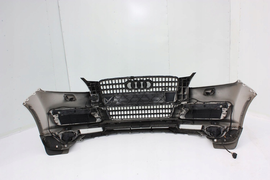 фото №14, Audi q7 перед 4l капот крылья бампер pas передний лампы усилитель крыло