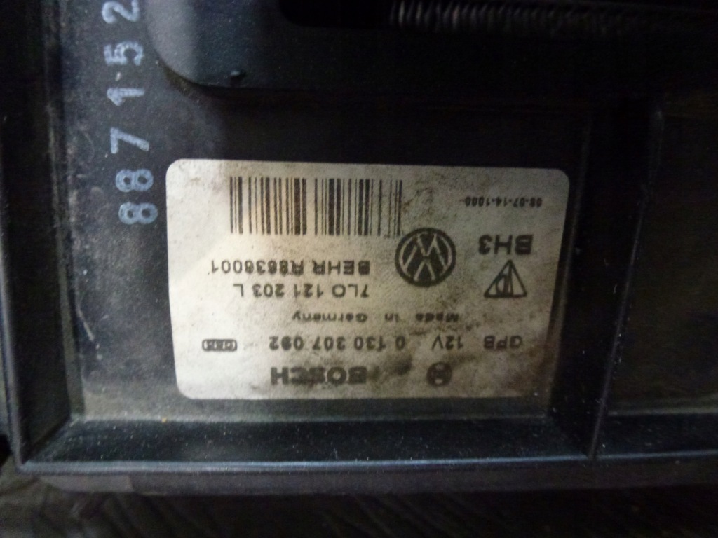 фото №5, Радиатор wody кондиционера vw touareg 7l 2.5 tdi