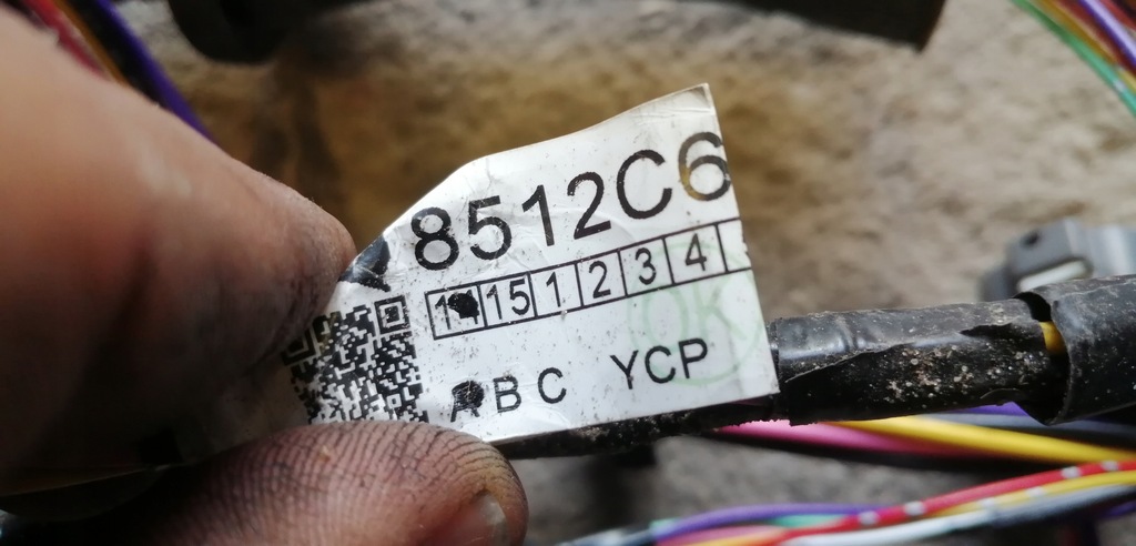 фото №2, Mitsubishi space star ii электропроводка дверь левая prz