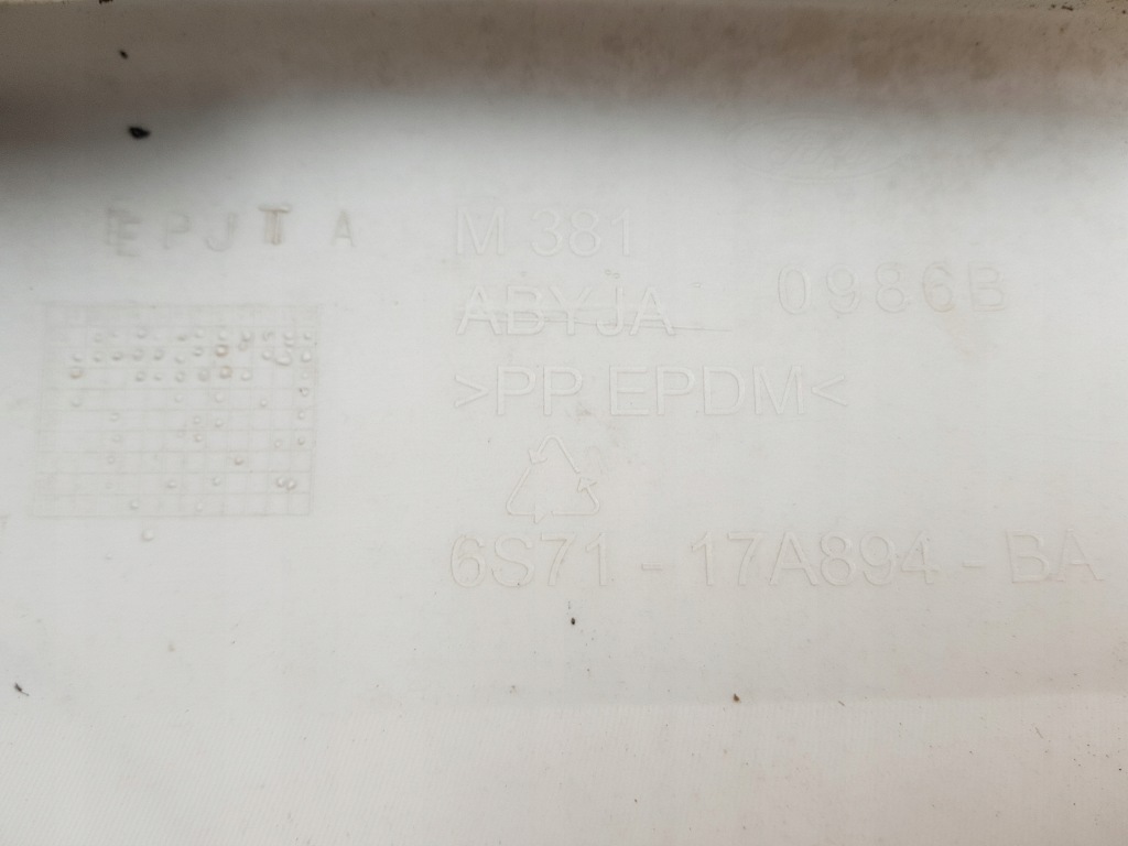 Ford mondeo mk3 hb 03- диффузор накладка спойлер бампера задний 6s71-17a894-ba в Украине