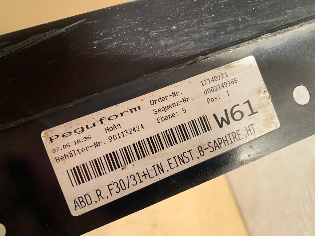 фото №7, Bmw 3 f30 f31 молдинг порог правая