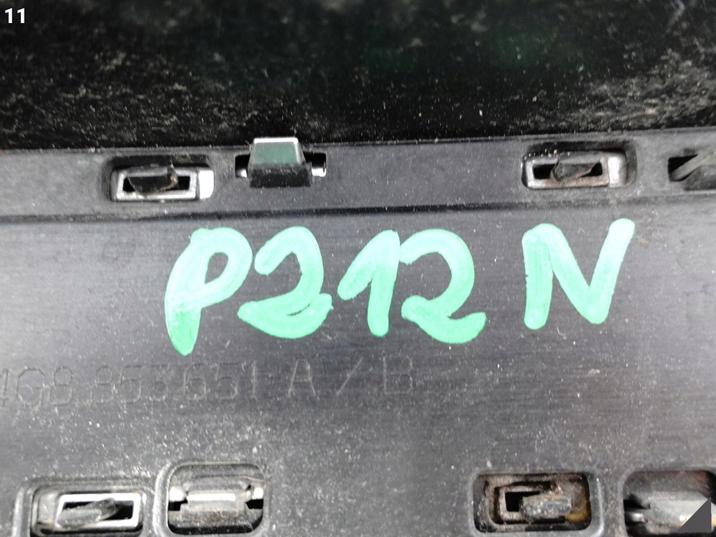 фото №12, Audi s7 4g8 c7 10-14 przed liftem бампер решётка радиатора решётка радиатора хром перед