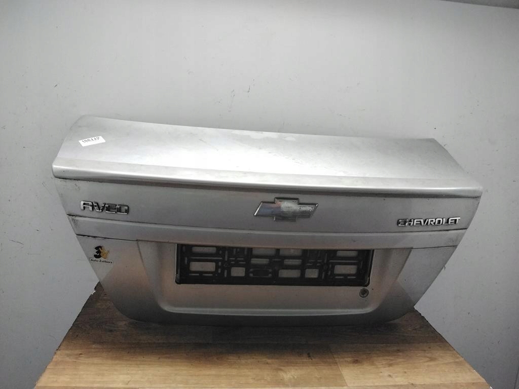 фото №1, Chevrolet aveo t250 sedan задня кришка багажника