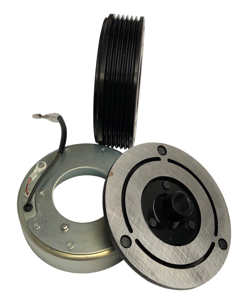 фото №2, Зчеплення компресор кондиціонера bmw calsonic csv-613 v6 110/110mm
