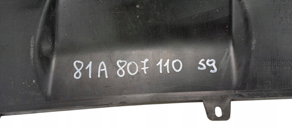 Audi q2 81a 16- спойлер молдинг накладка бампера передня перед 81a807110 Недорого