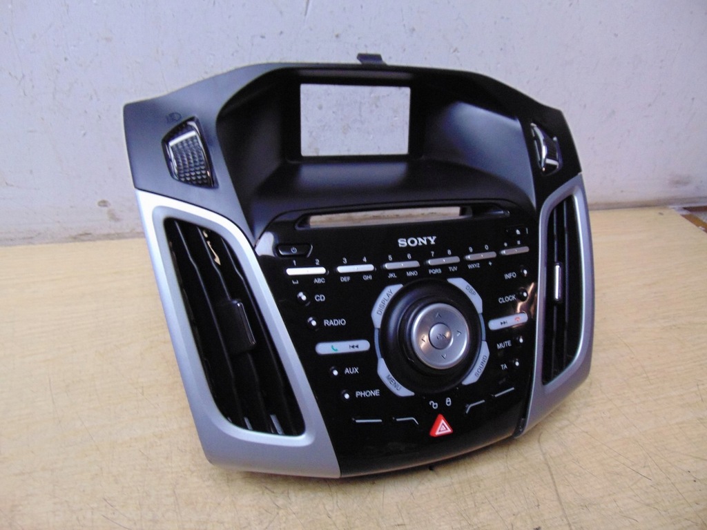 фото №4, Радио заводской рамка решётки ford focus mk3