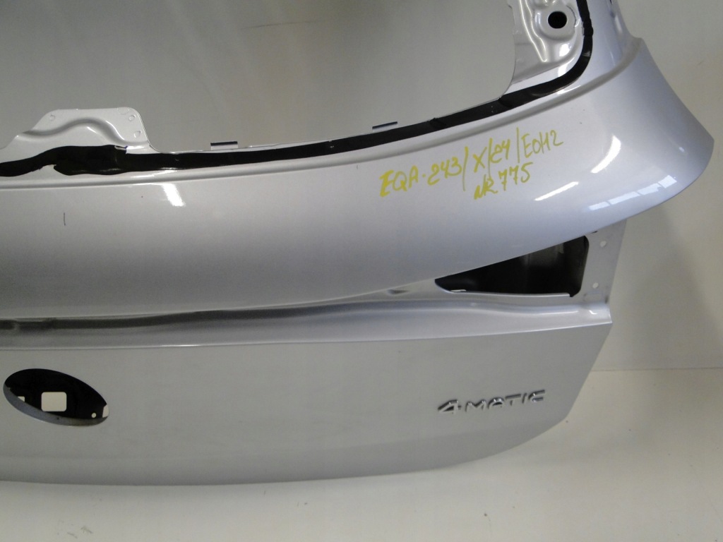 Mercedes eqa h243 243 кришка багажника задня багажника задній срібляста Ціна