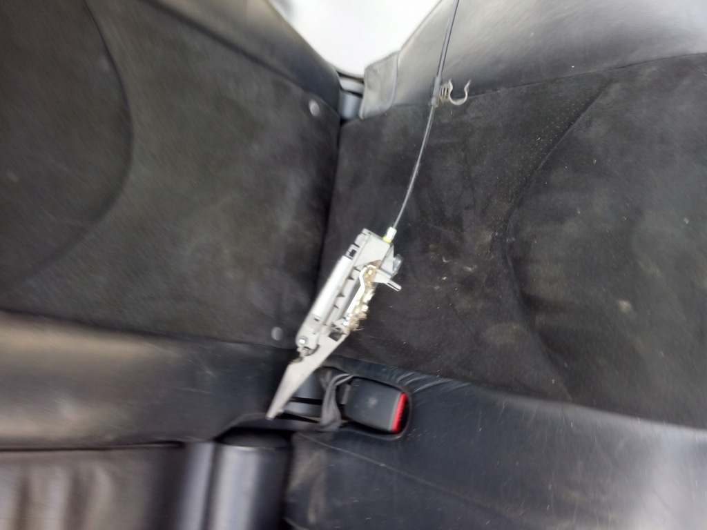 фото №7, Toyota rav4 iii 10-12 lift заднє сидіння задня шкіра alcantara