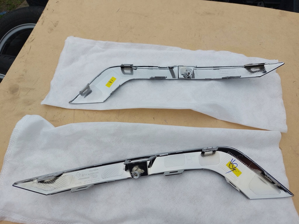 фото №2, Хром молдинг бампера задняя renault captur ii