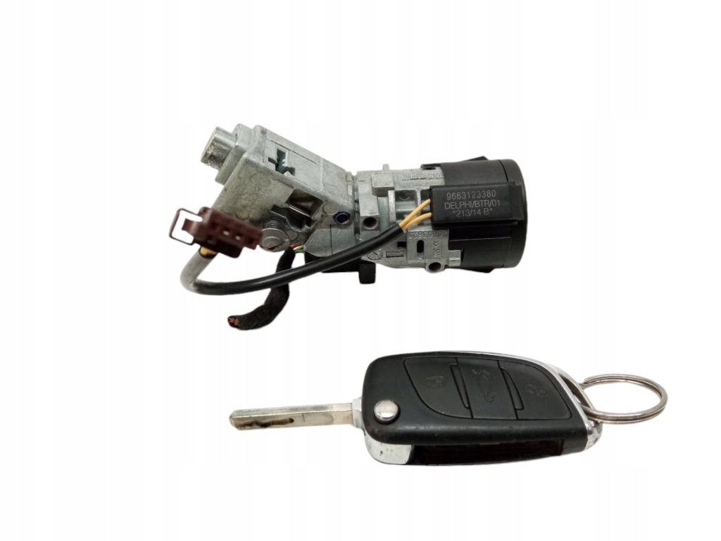 фото №1, Замок запалювання 96631123380 e1105995 citroen c4 ii 2010-