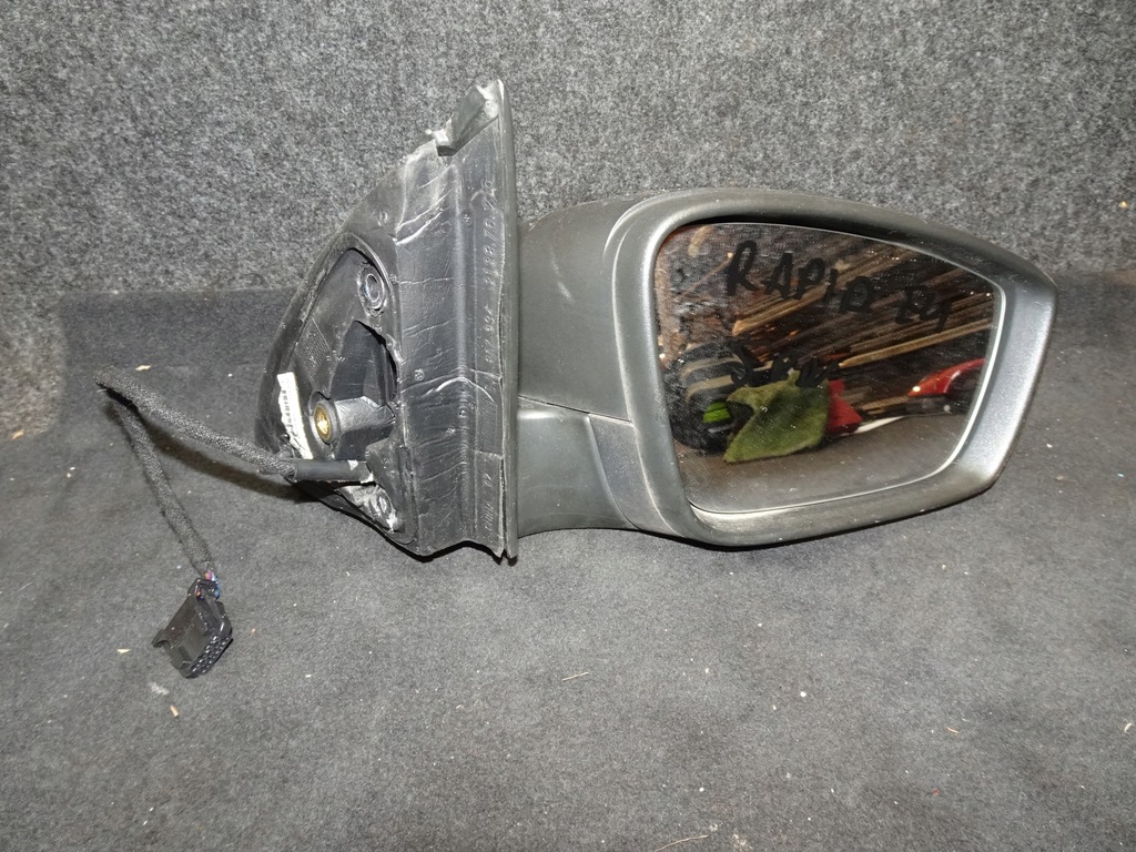 фото №1, Skoda rapid sb дзеркало праве eu 5 pin