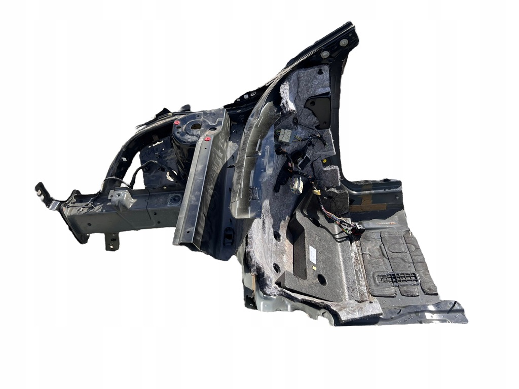 фото №4, Четверть лонжерон правая блок двигателя подкрылок focus mk4