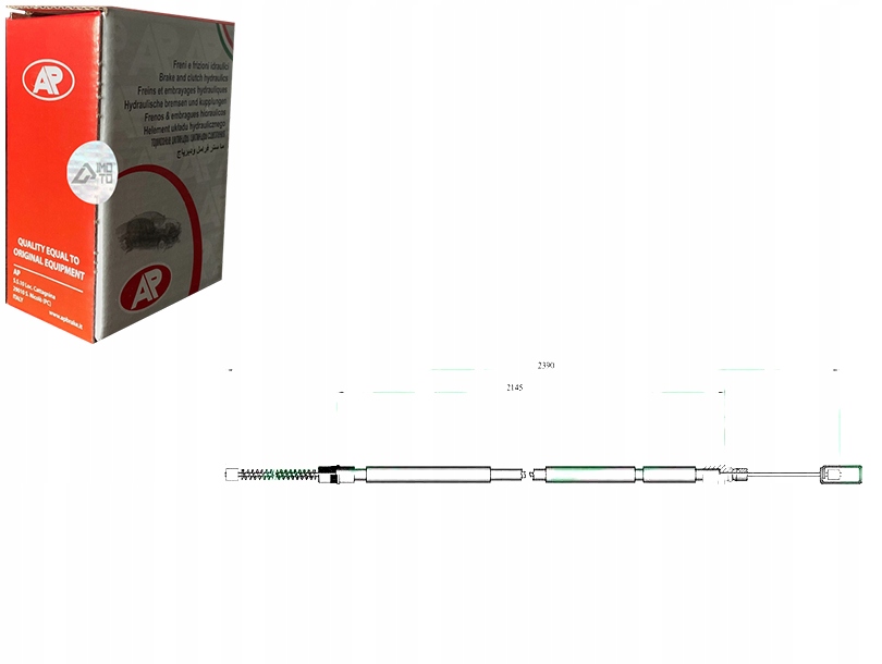 Купить Ap трос тормоза ручного ap 4745g8 432883b 198747