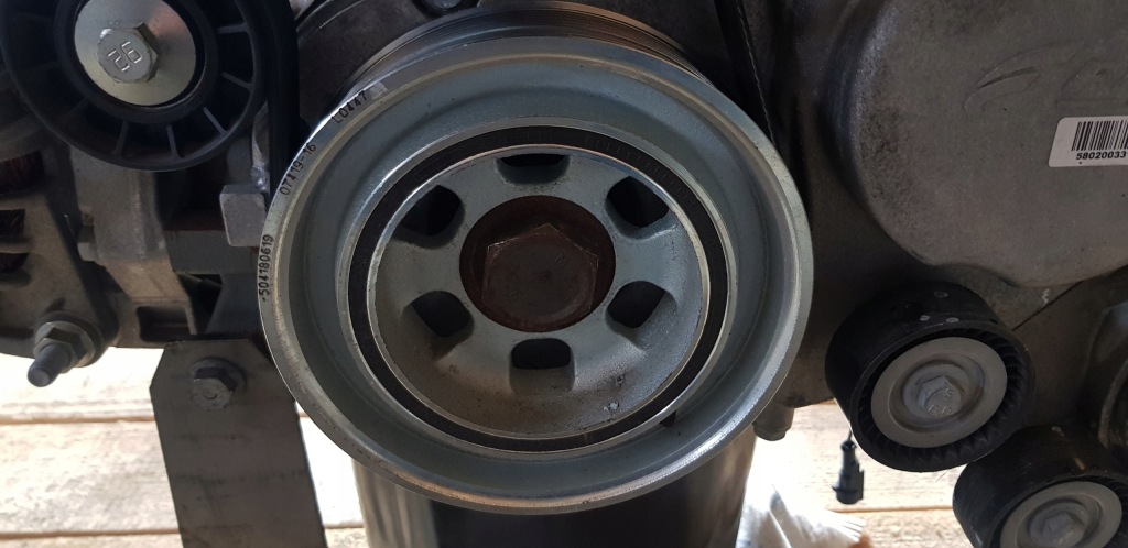 фото №1, Шків колінчастого вала iveco daily 3.0 504180619