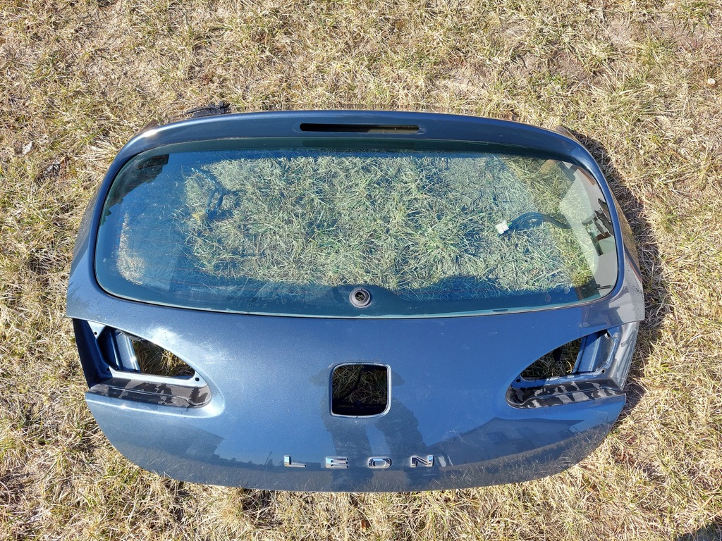 фото №1, Seat leon ii 2 кришка багажника багажника задня задня скло ls7z