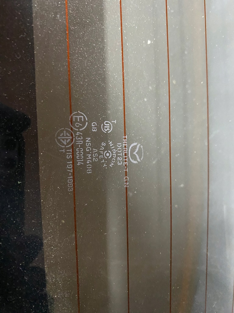 фото №4, Mazda mx5 mx-5 скло задня задня