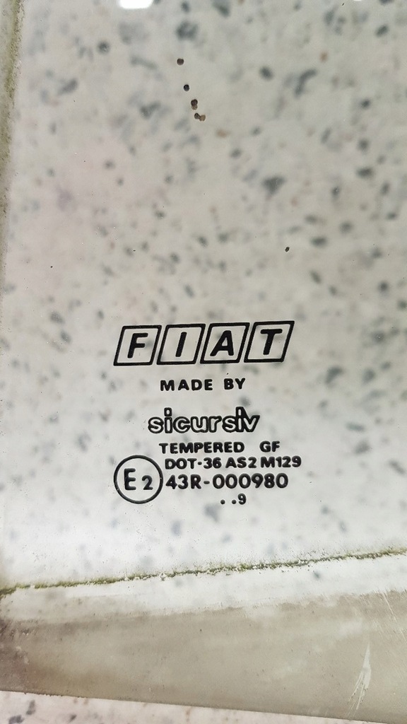 фото №2, Стекло дверь левая задняя задняя fiat palio i weekend