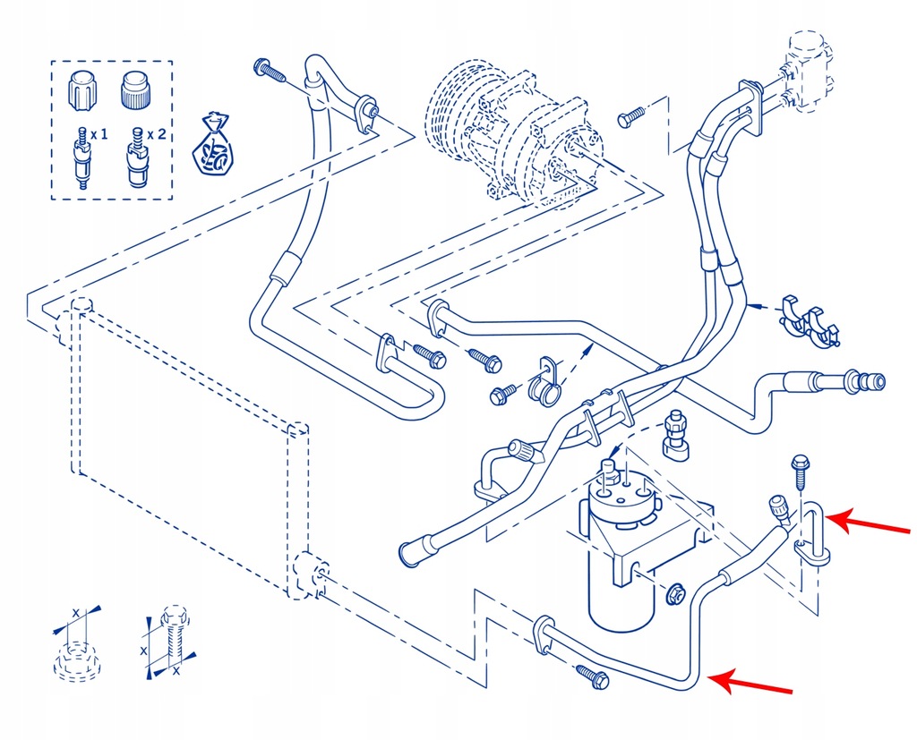 фото №6, Шланг кондиціонера renault master ii 2.5 dci org