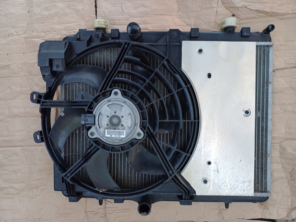 фото №1, Комплект радиатор воды вентилятор citroen c3 aircross 1.2i peugeot 2008