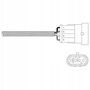 фото №2, Датчики лямбда-зонд delphi es20344-12b1