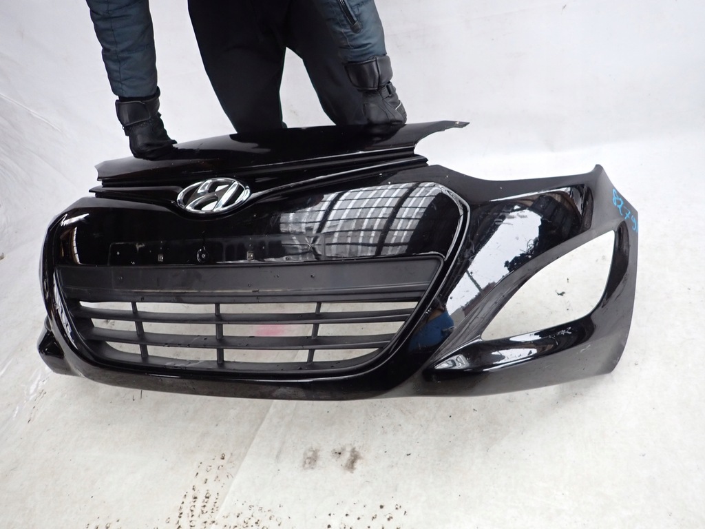 фото №9, Hyundai i20 i lift 12-15 бампер перед передний 86511-4p500