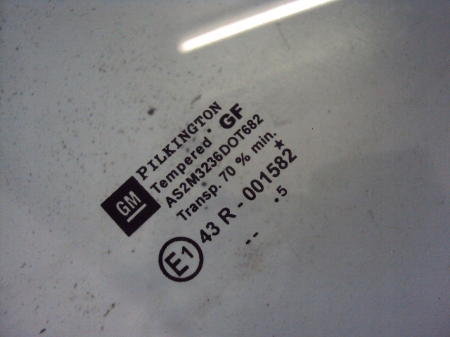 фото №3, Стекло дверь правый задняя opel astra h kombi