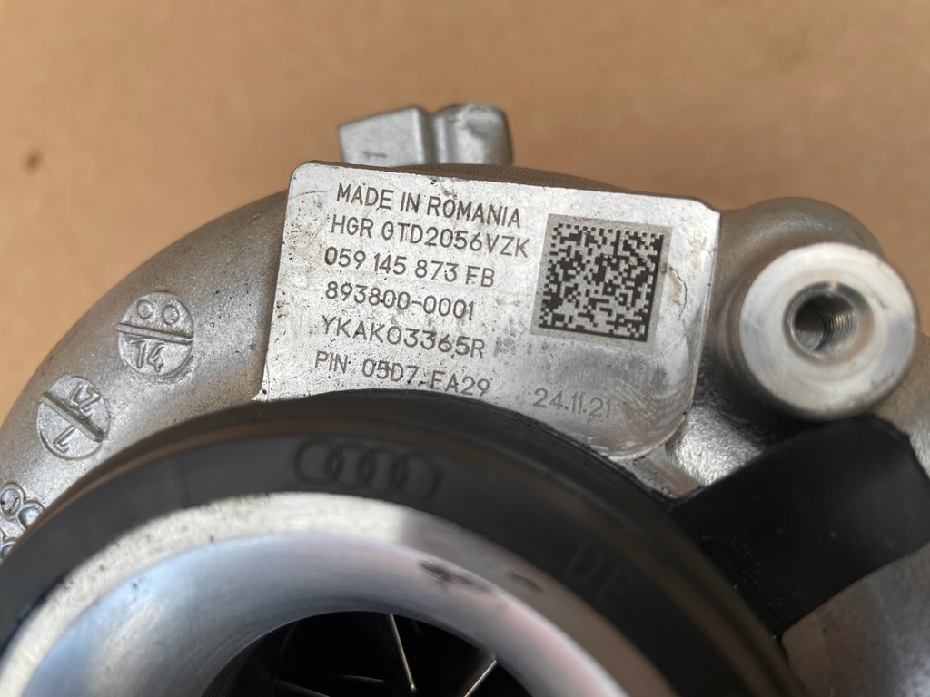 фото №4, Audi q7 q8 ii 4m турбина турбонагнетатель 3.0 tdi 059145873fb 2021 rok идеальное состояние