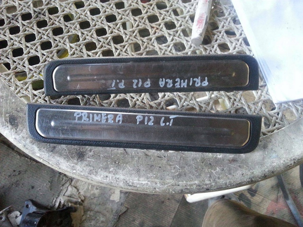фото №1, Nissan primera p12 - защита порог левый задняя