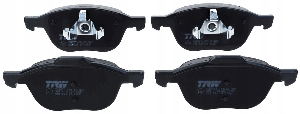 фото №1, Trw gdb1583 набор тормозных колодок тормозных