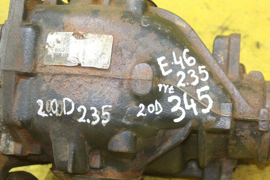 фото №8, Міст диференціал диференціал задня bmw 3 e46 2.0 d