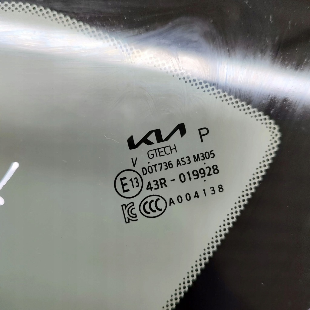 фото №6, Kia ev6 2023 ліва сторона скло кузовна задня