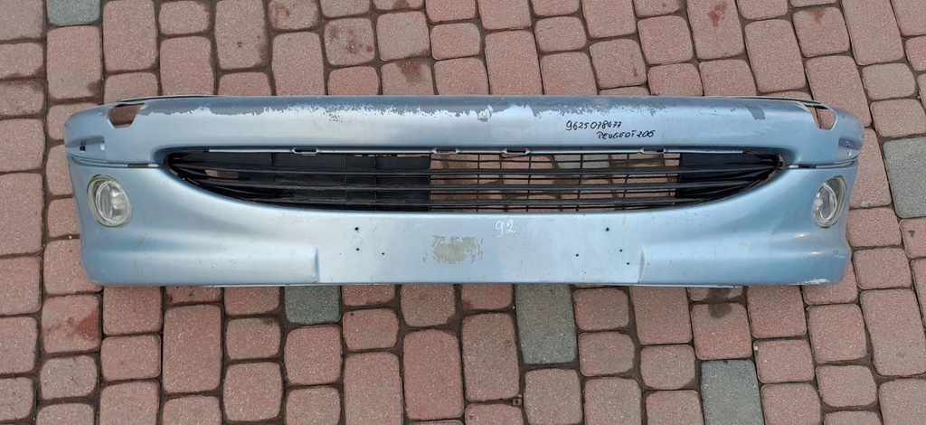 фото №1, Peugeot 206 бампер перед 9625078477