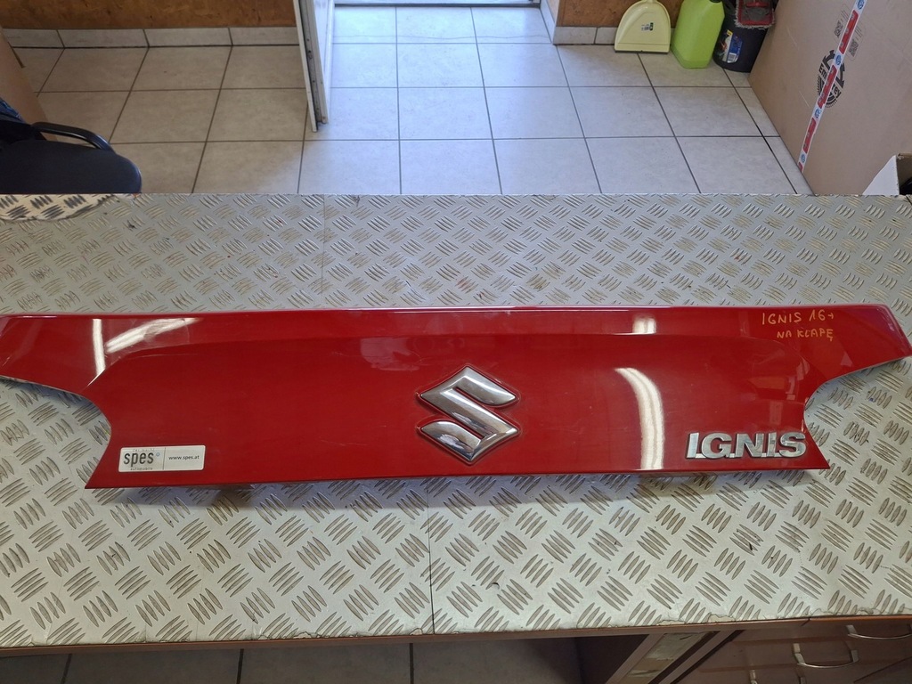 фото №1, Накладка na крышка молдинг suzuki ignis iii 2016r-