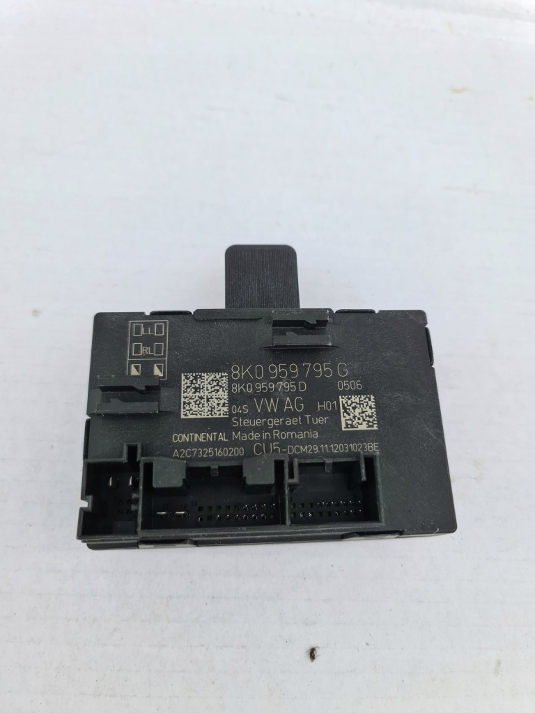 фото №1, A4 8k модуль блок управления дверь левый перед 8k0959795g