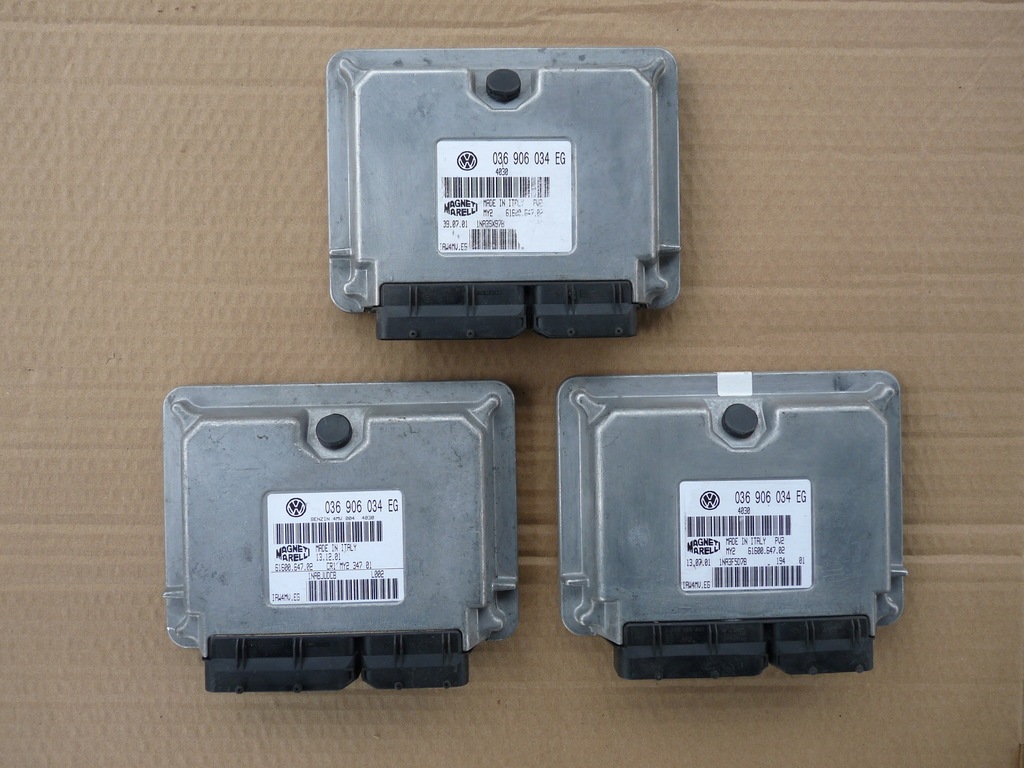 фото №7, Audi a2 1.4 бортовой компьютер двигателя 036906034eg