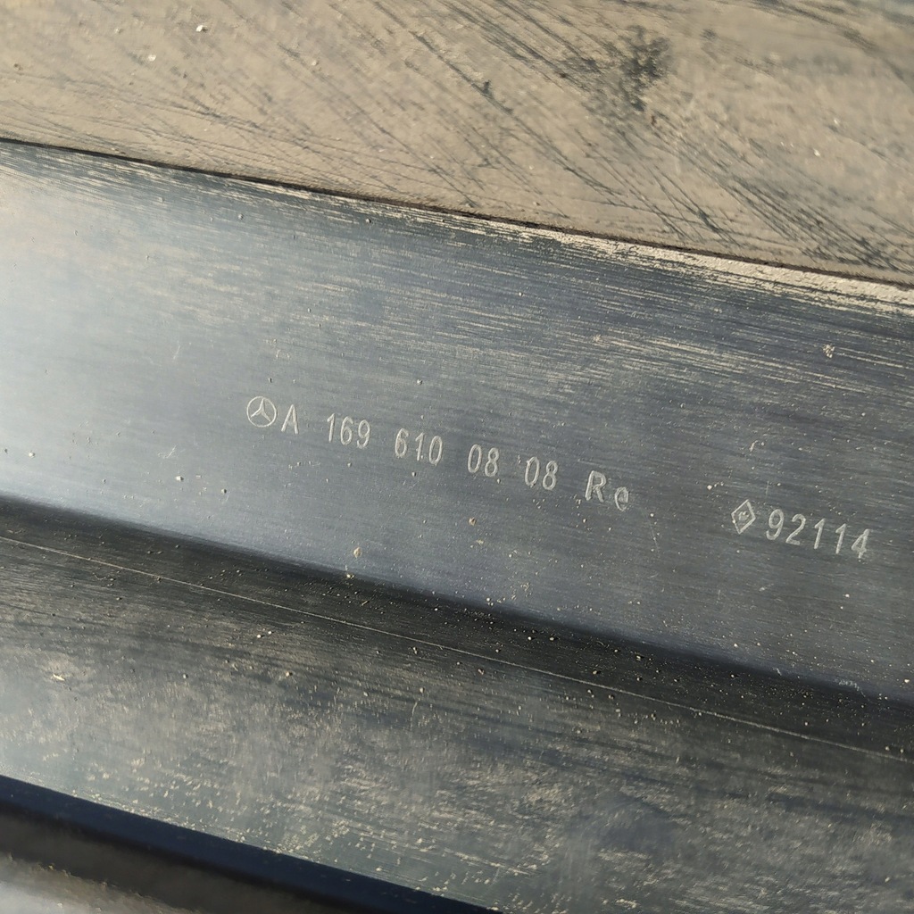 фото №6, Mercedes-benz оригинальный номер a1696100808 молдинг порог