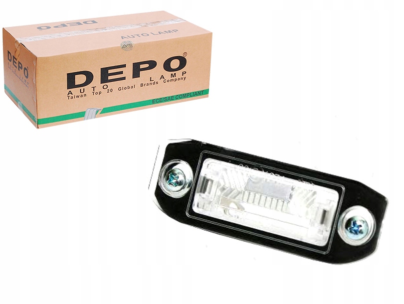 фото №1, Освітлення номерного знака rej.v50 04- loro depo