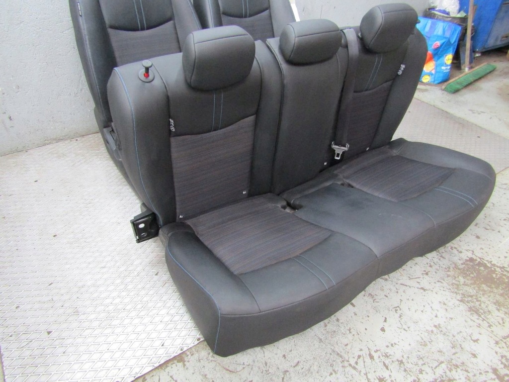 фото №6, Leaf ii 20r сиденье водителя пассажира сиденья заднее сиденье комплект сидений