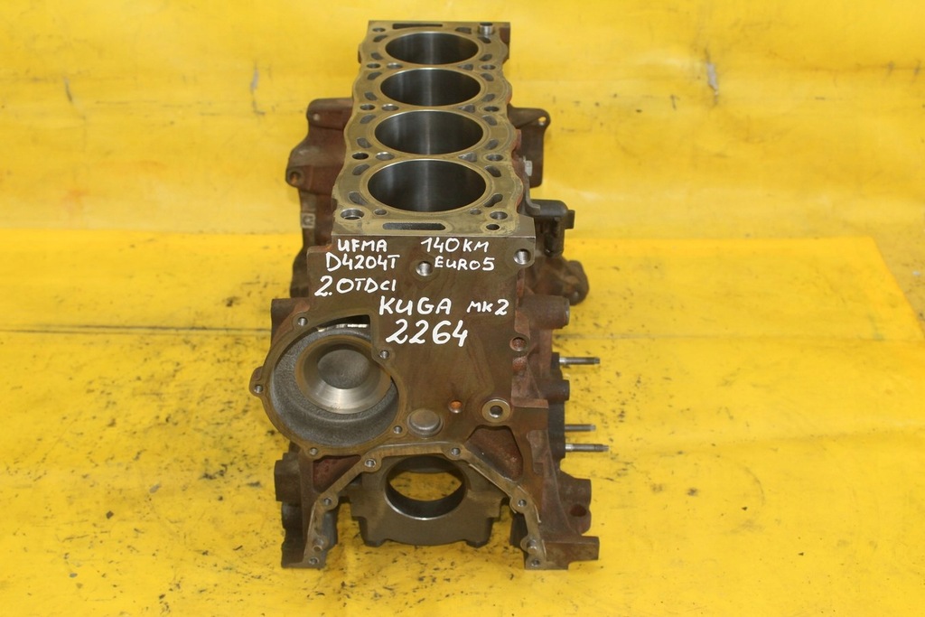 фото №6, Блок двигателя kuga mk2 ii d4204t 2.0 tdci ufma