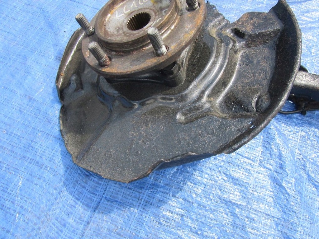 фото №16, Toyota land cruiser 120 2003 поворотный кулак перед с abs