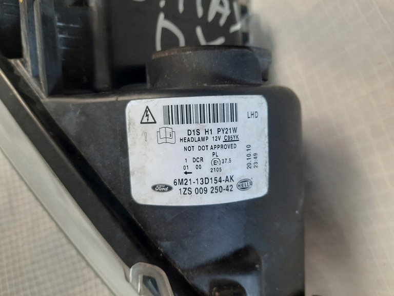 фото №8, Лампа перед права ford s-max mk1 lift 10- galaxy 2 europa демонтований