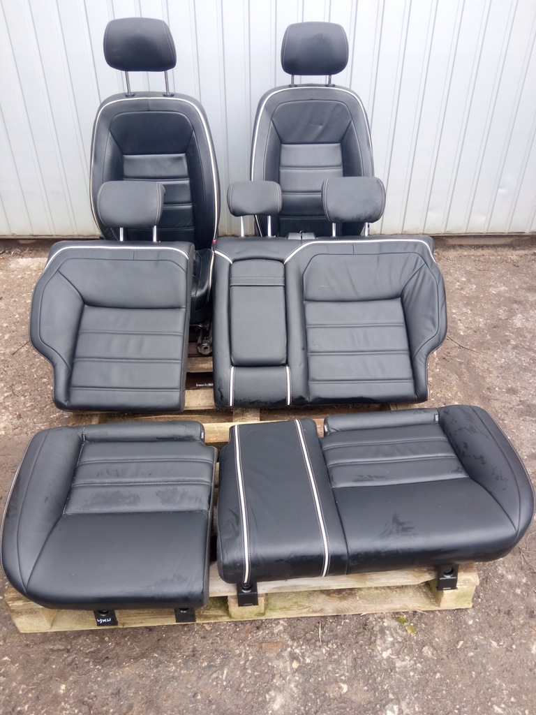 фото №1, Ford mondeo mk4 lift сиденья кожа белый nić