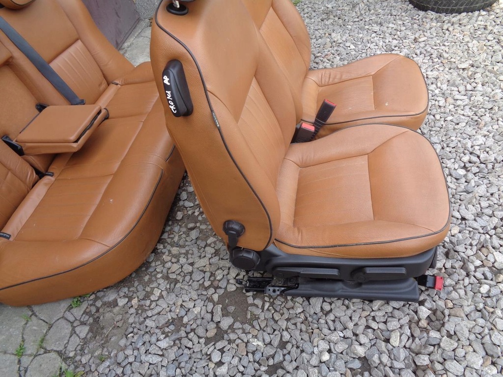 фото №8, Сидіння сидіння лівий правий заднє сидіння задня комплект fiat croma 2 ii 05- шкіра europa