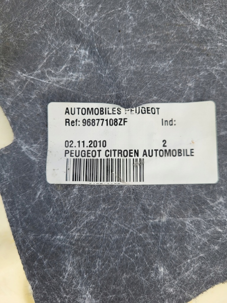 фото №16, Peugeot 5008 i wykładziana салону підлога оббивка kpl